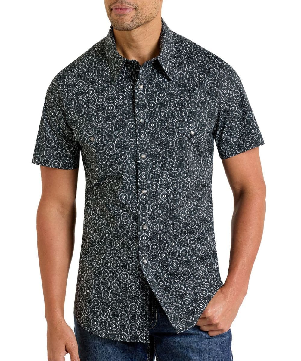 Rock&amp;Roll RR Medallón Integral SS BD - NEGRO