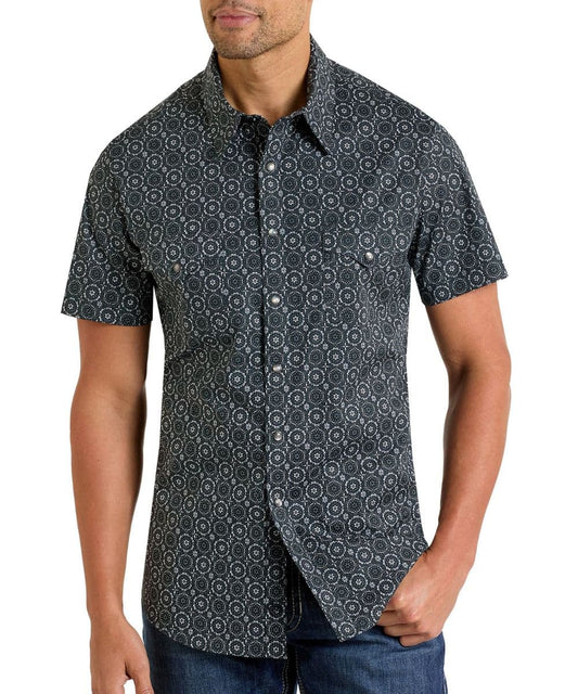 Rock&Roll RR All Over Medallion SS BD - BLACK