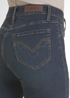 Women's Rock&Roll Denim Sculpted High Rise Trouser