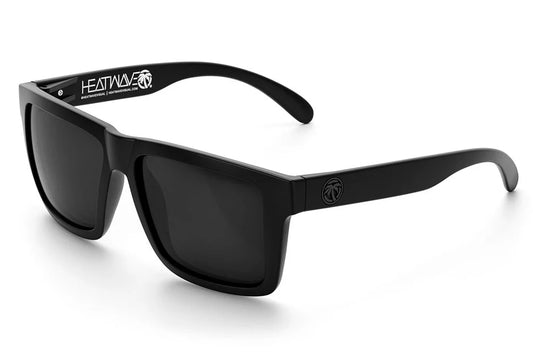 HeatWave XL VISE Z87 Sunglasses Black Frame: Black Lens