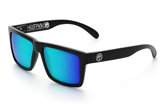 HeatWave VISE Z87 Sunglasses Black Frame: Galaxy Blue Lens
