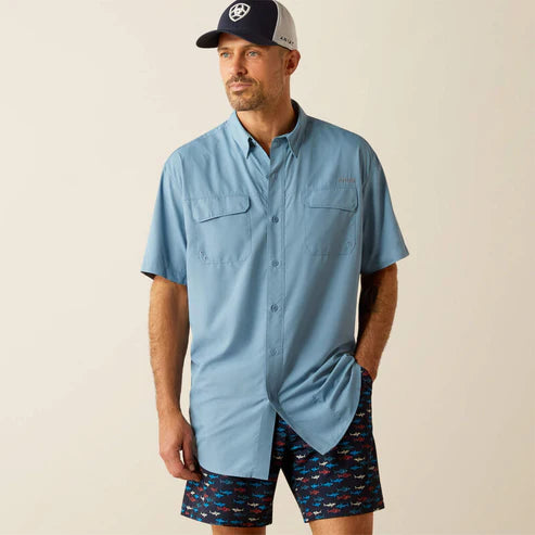 Ariat VENTTEK OUTBOUND SHIRT - BLUE SHADOW