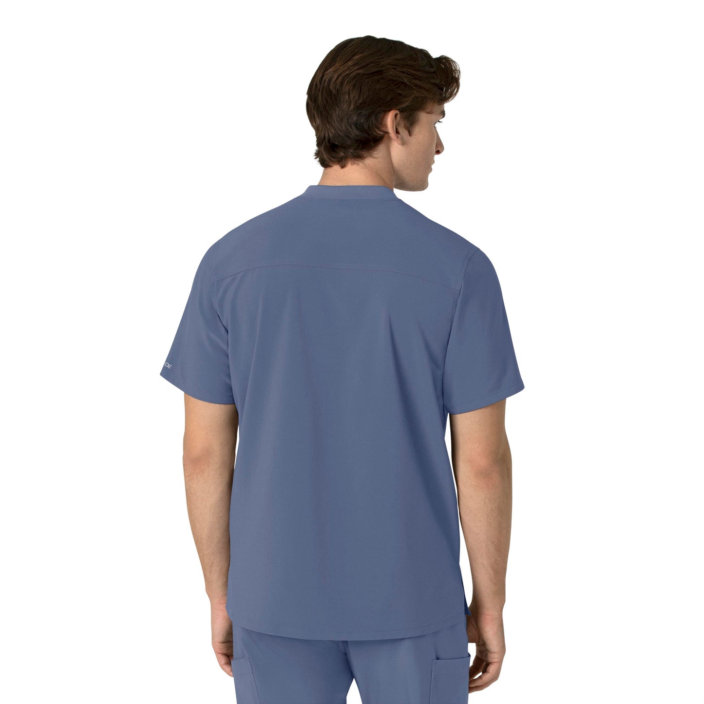Carhartt Force Cross-Flex Men's Henley Scrub Top Riverside