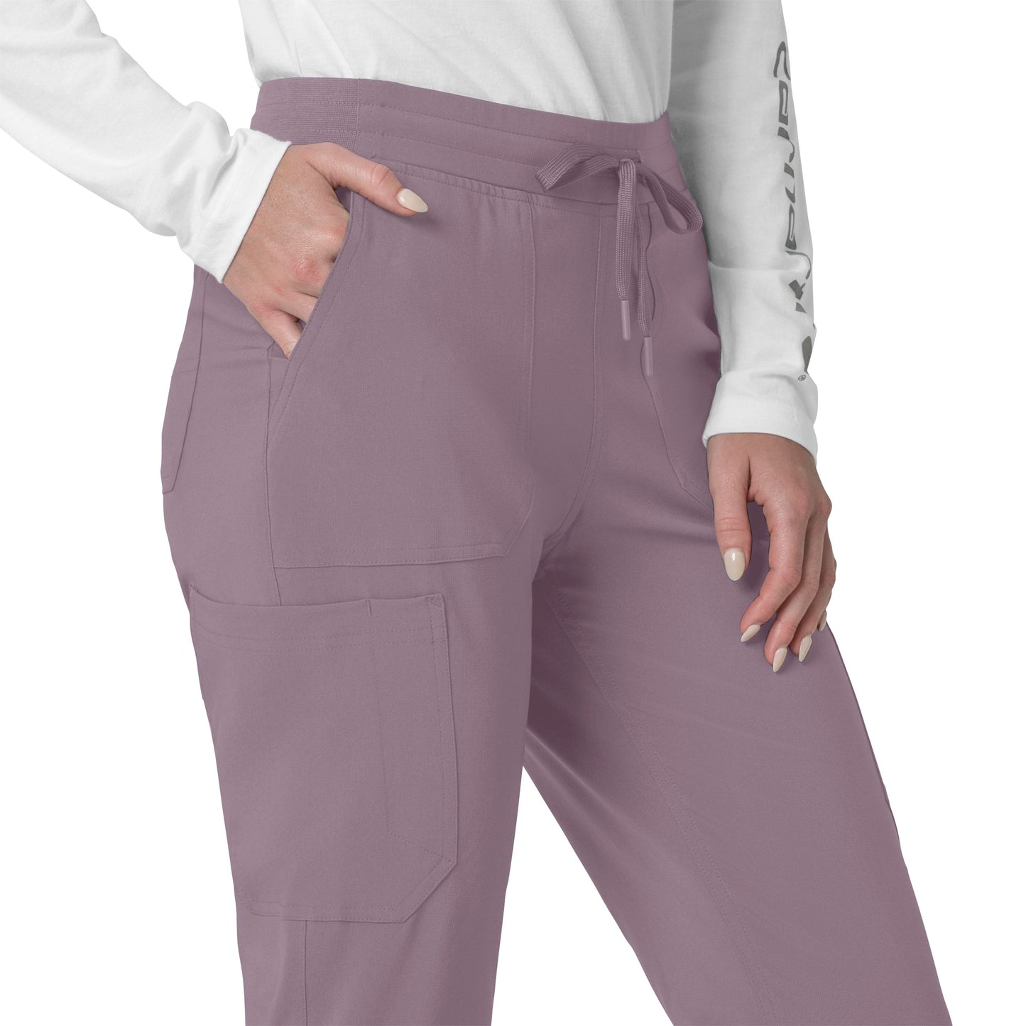 Carharrt Force Cross-Flex Women's Cargo Jogger Scrub Pant Lavender Mist