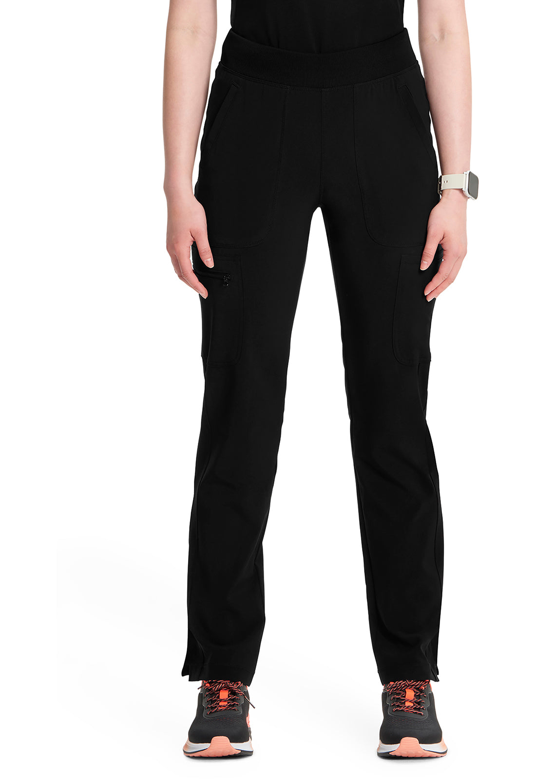 Women's Mid Rise Tapered Leg Pull-On Scrub Pant