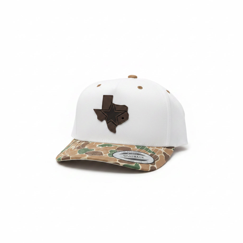 Hooey Dallas White W/Camo