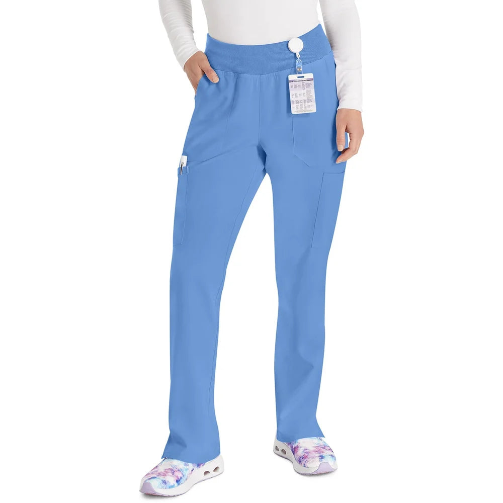 Women's EDS Essentials Natural Rise Tapered Leg Pull-On Scrub Pant - Tall