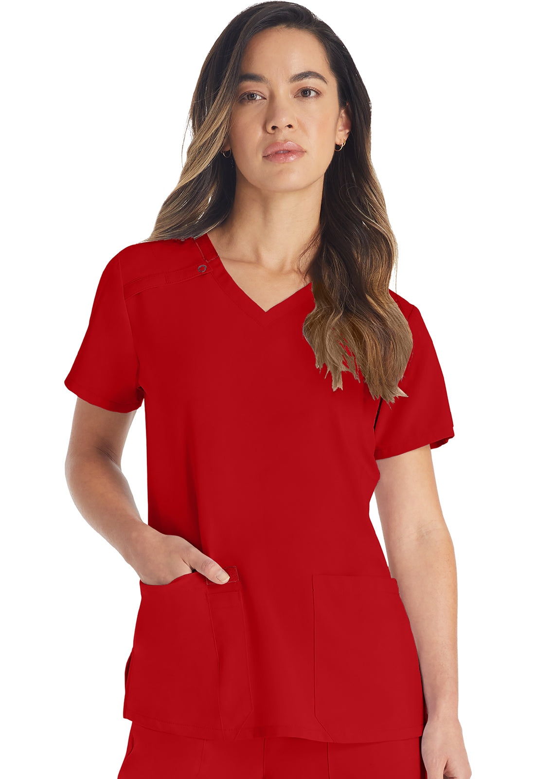 Women's EDS Essentials V-Neck Scrub Top