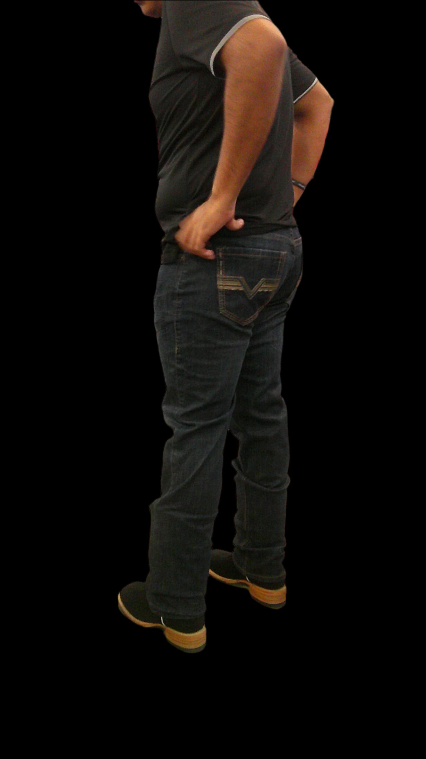 Rock&Roll Revolver Straight Barb Stitch Jean