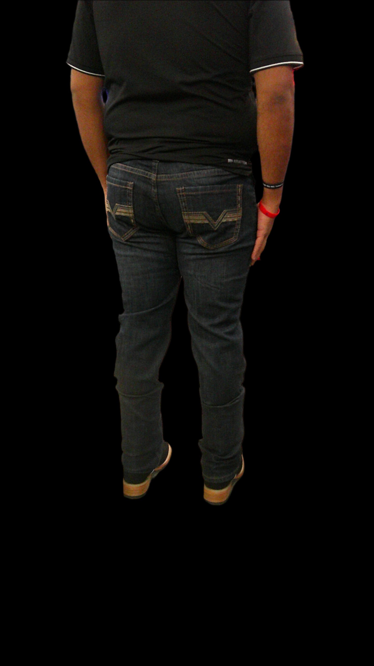 Rock&Roll Revolver Straight Barb Stitch Jean