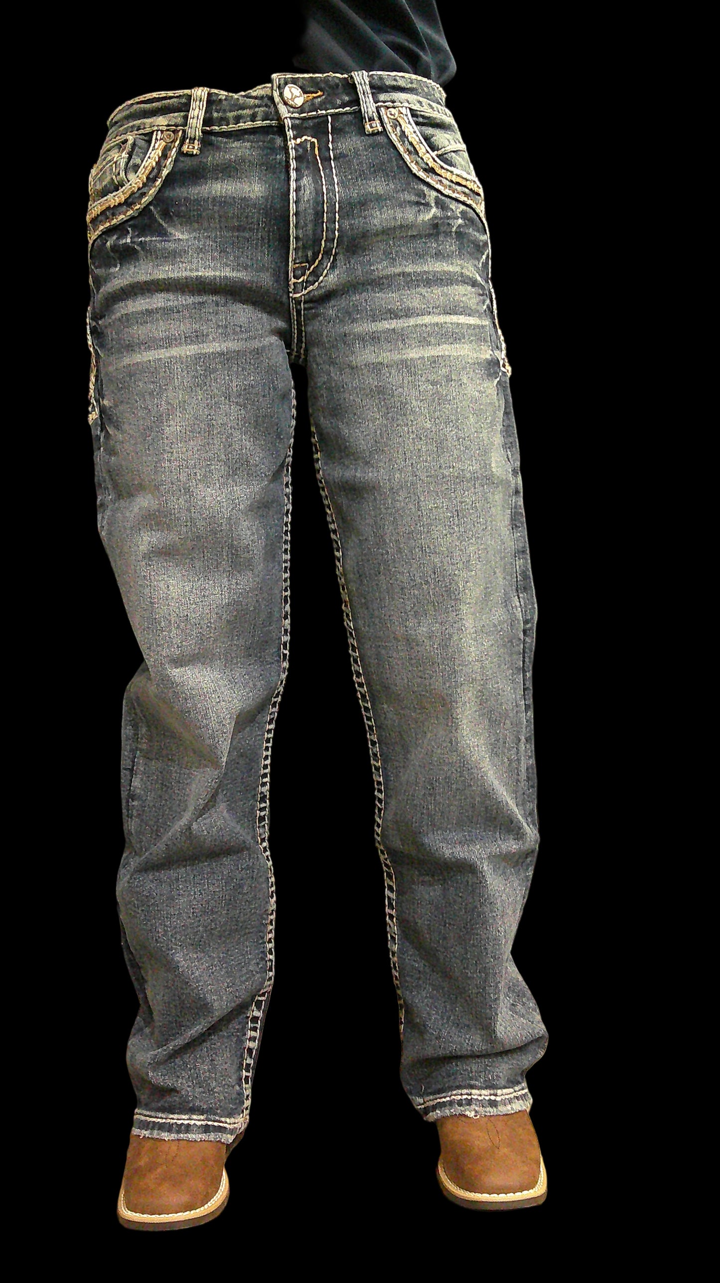 Youth Western Blue Jeans