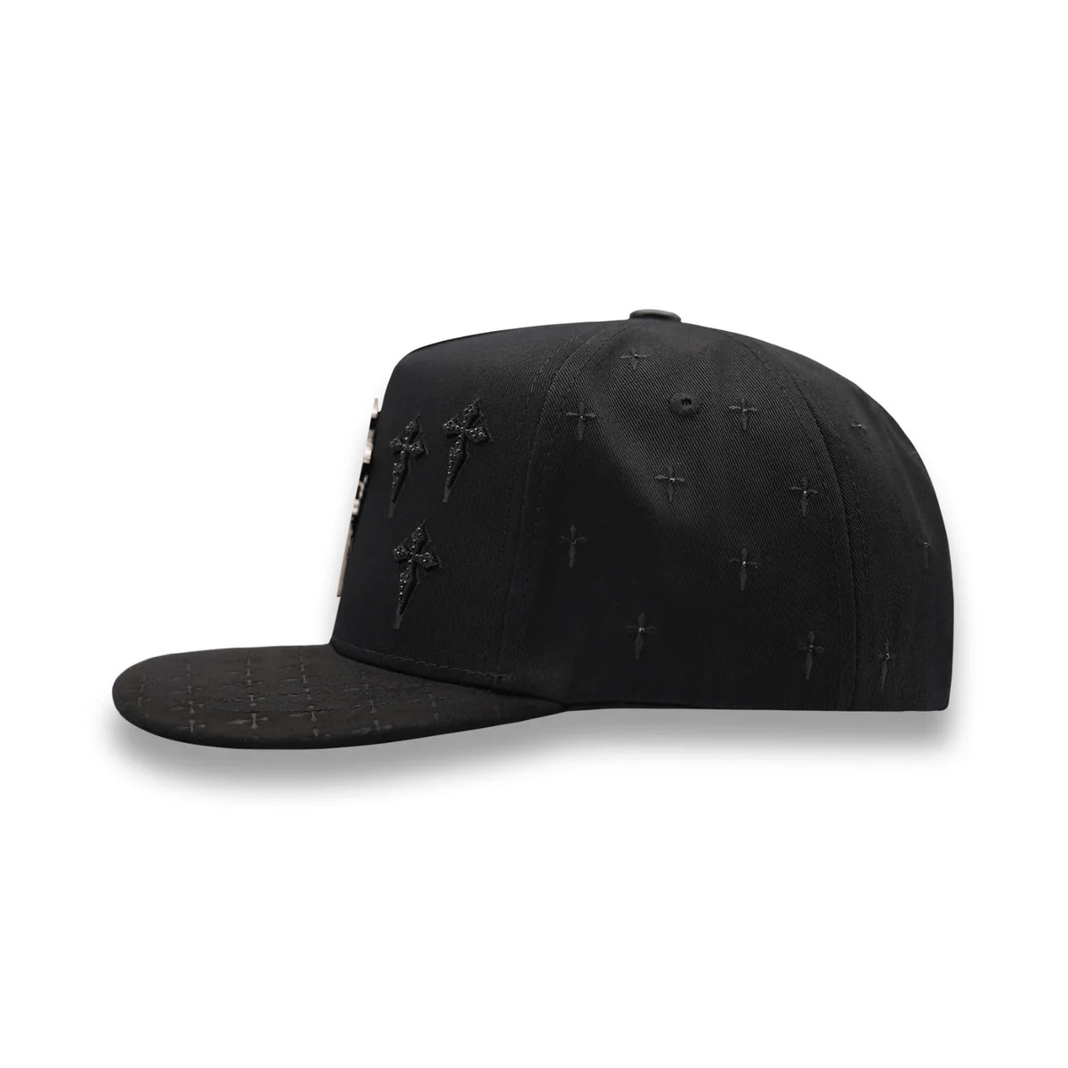 CRUZ BLACK/ Silver Bigg Boss Hats