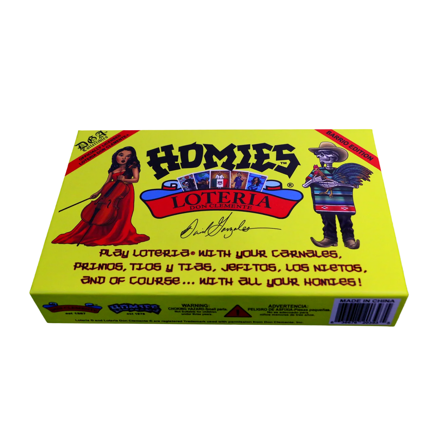 DGA Coll'ables: HOMIES® -Loteria Don Clemente™ Mexican Bingo