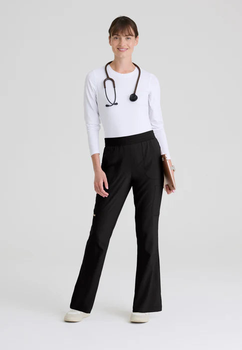 Sky 6-Pocket Jersey Waistband Fit & Flare Pant