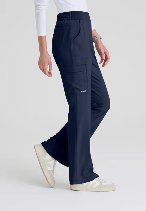 Sky 6-Pocket Jersey Waistband Fit & Flare Pant