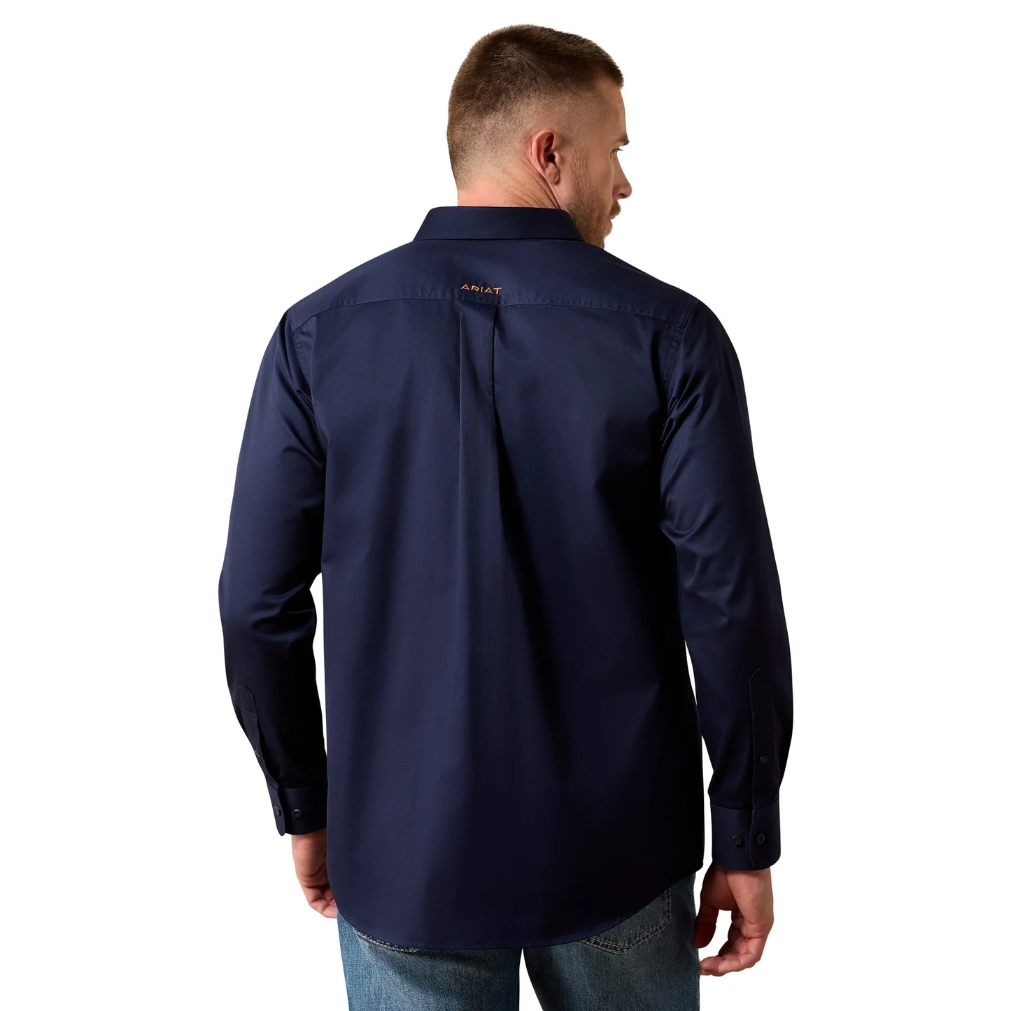 Ariat Men's Solid Twill Classic Fit Button Down Shirt