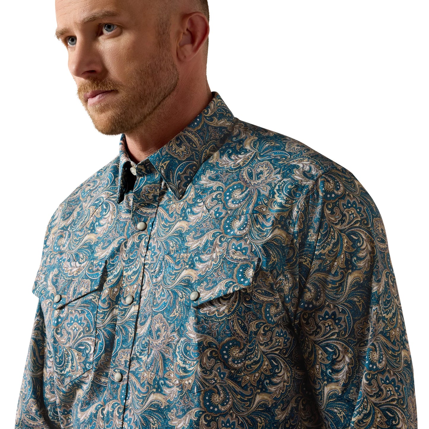 Men's Ariat Cedric Classic Fit Snap Shirt