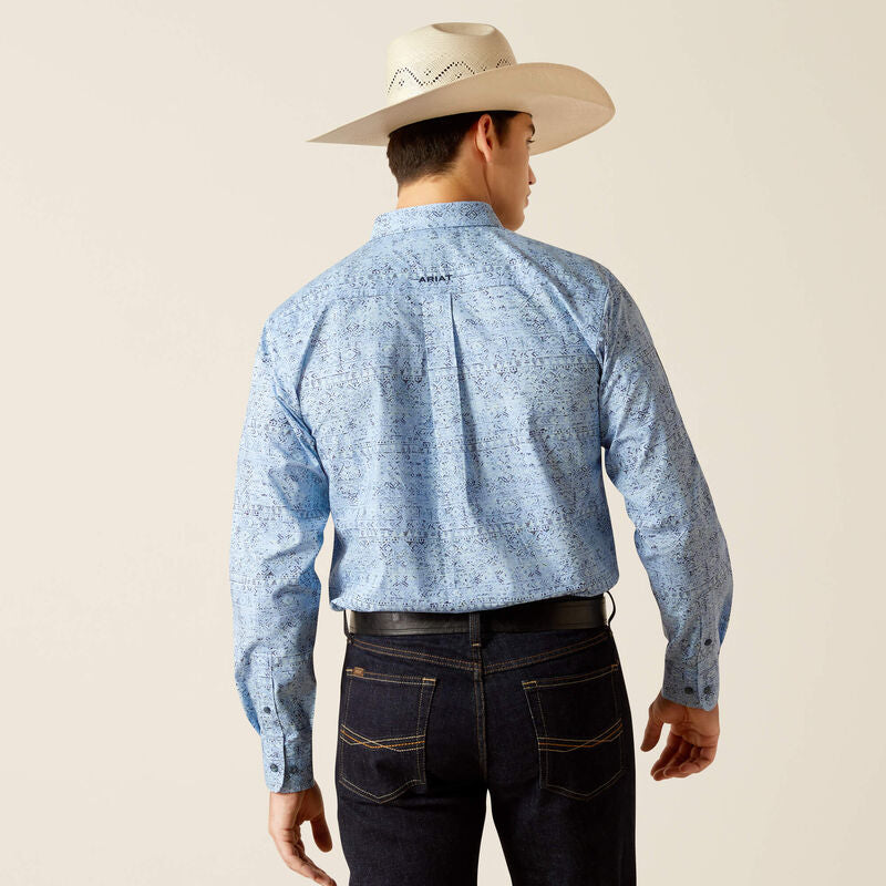 ARIAT Team Vaughn FTD SHRT - Blue