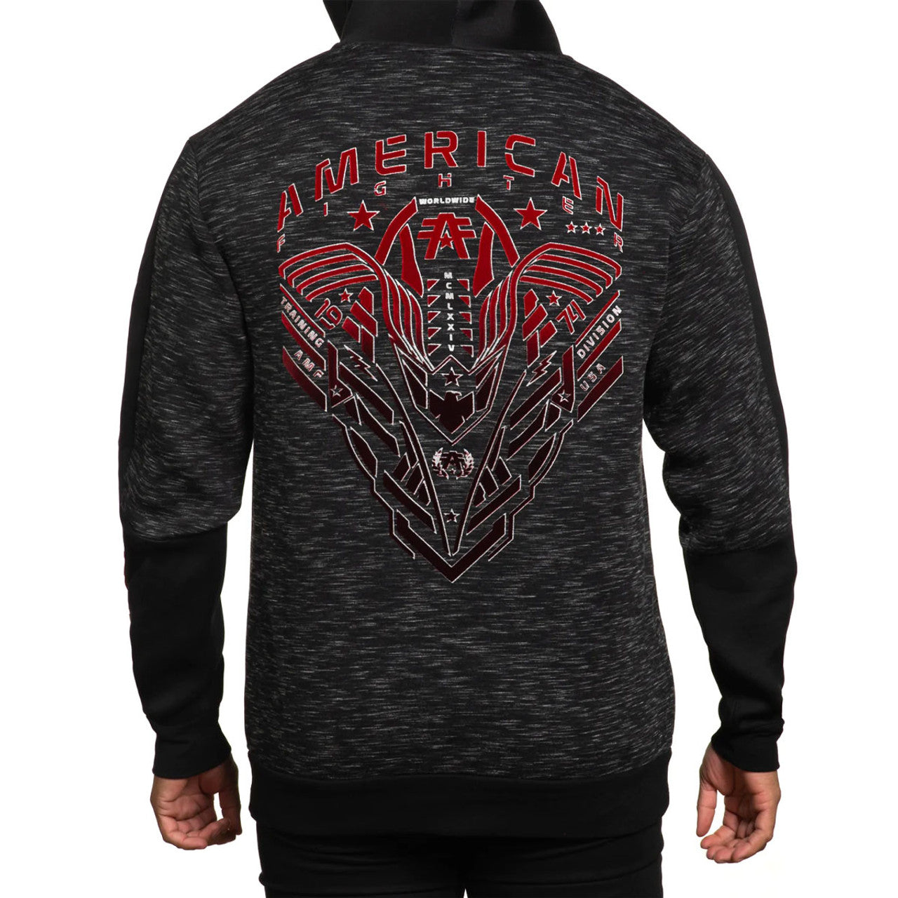 **FINAL SALE** American Fighter Men's Hollins Long Sleeve Hoodie Sweatshirt