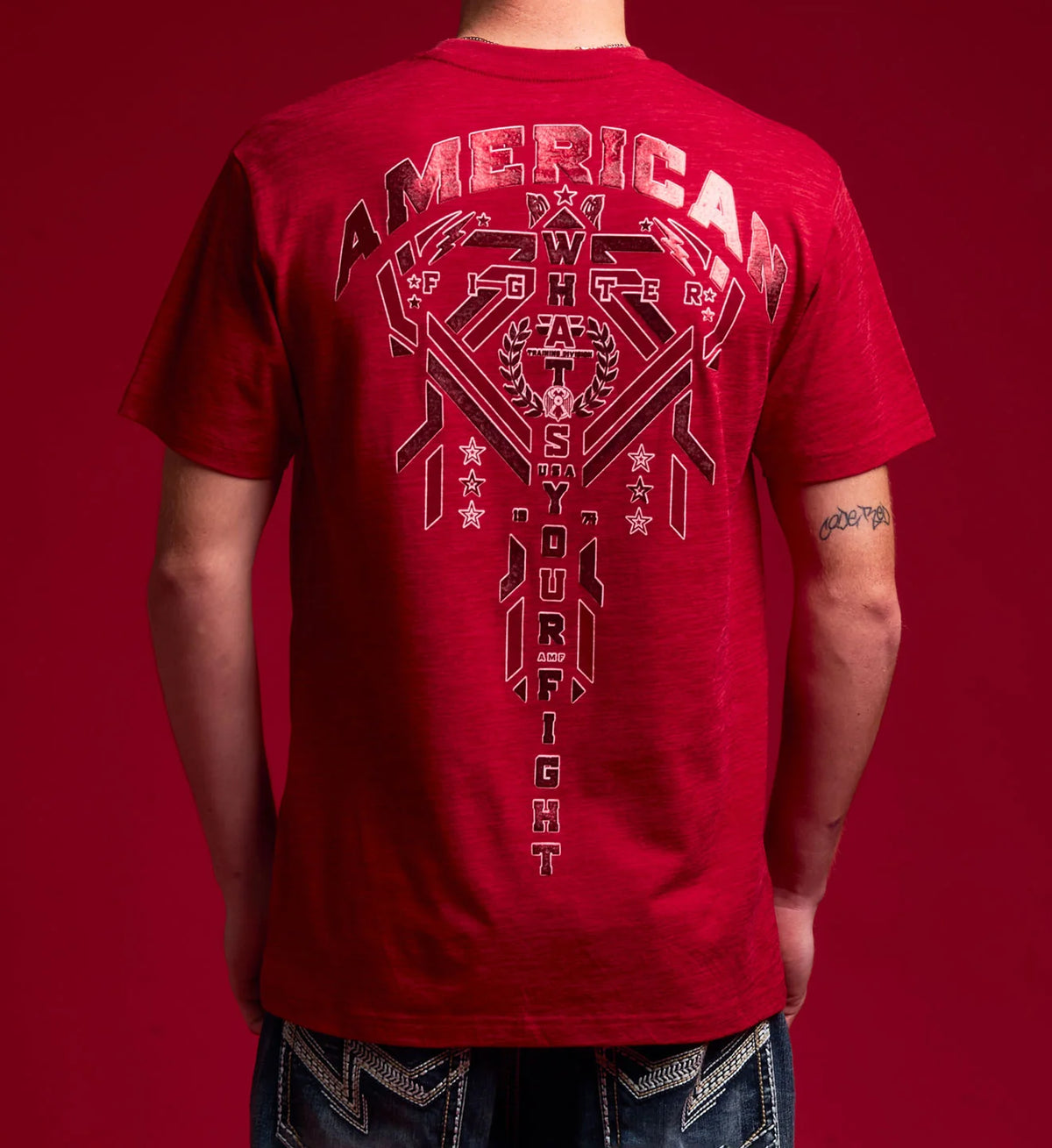 American Fighter Whats Your Fight Tee