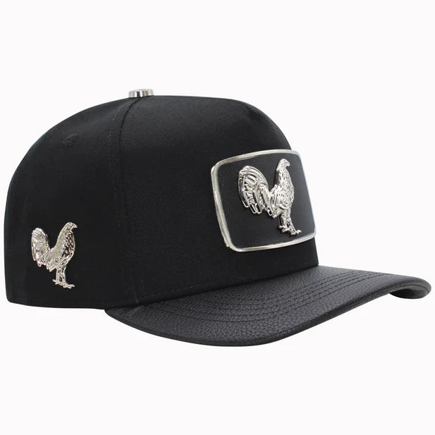 FERRETI HATS Gallo Plateado Baseball Cap For Men