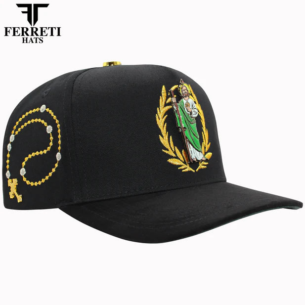 FERRETI HATS PREMIUM San Juditas Baseball Cap For Men