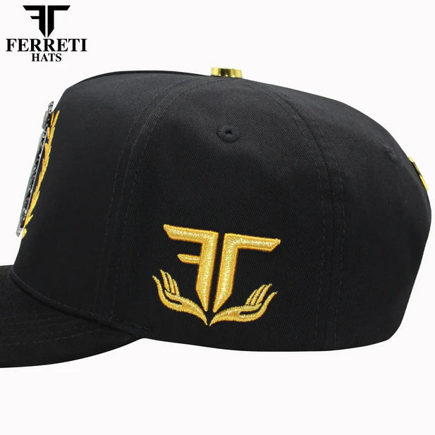 FERRETI HATS PREMIUM San Juditas Baseball Cap For Men