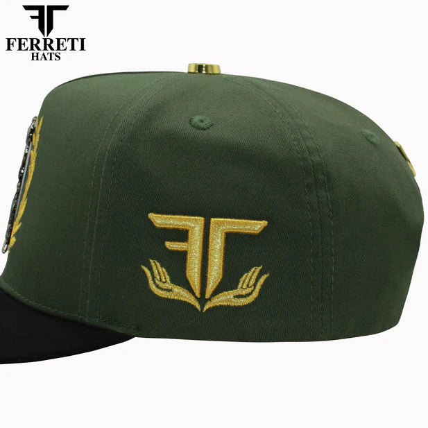 FERRETI HATS PREMIUM San Juditas Baseball Cap For Men
