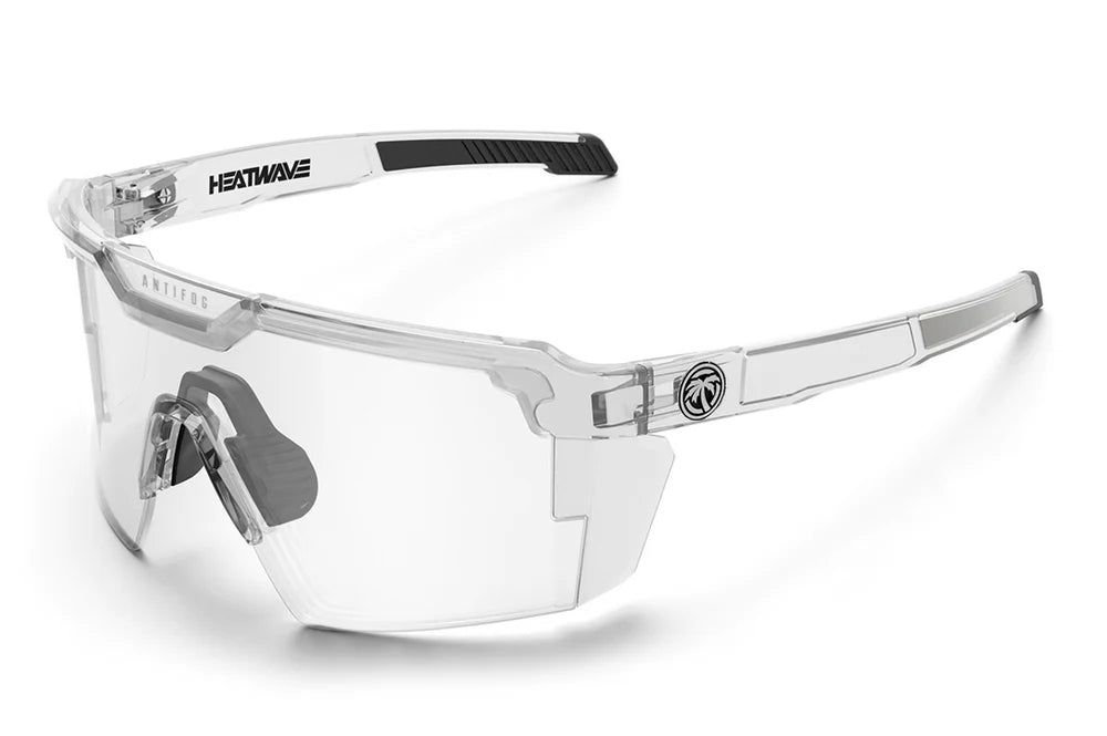 HeatWave Future Tech Z87+ Glasses: Vapor Clear Frame/ Anti Fog Clear Lens