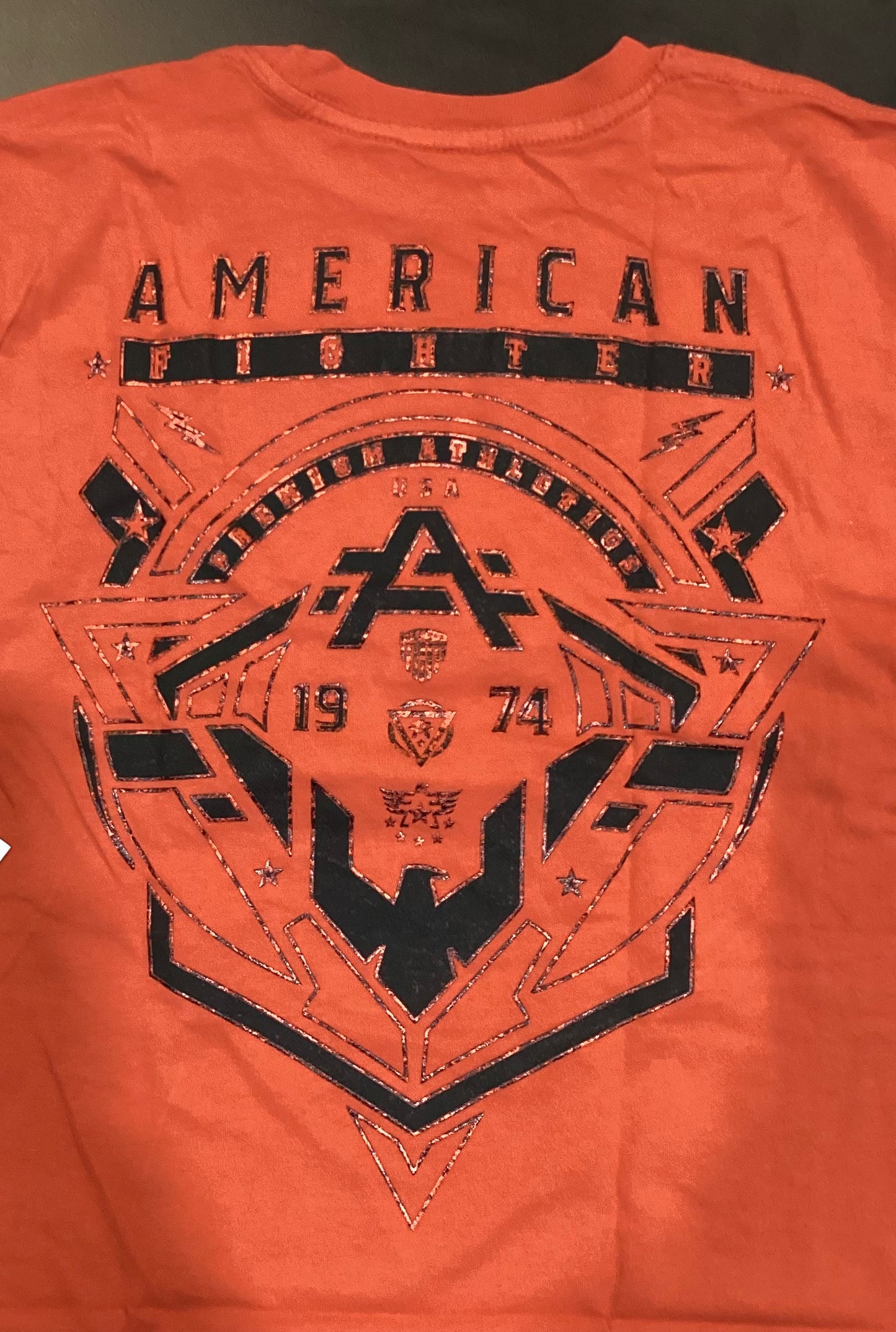 AMERICAN FIGHTER FAIRVALLEY S/S TEE YOUTH - ORANGE
