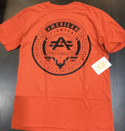 AMERICAN FIGHTER FAIRVALLEY S/S TEE YOUTH - ORANGE