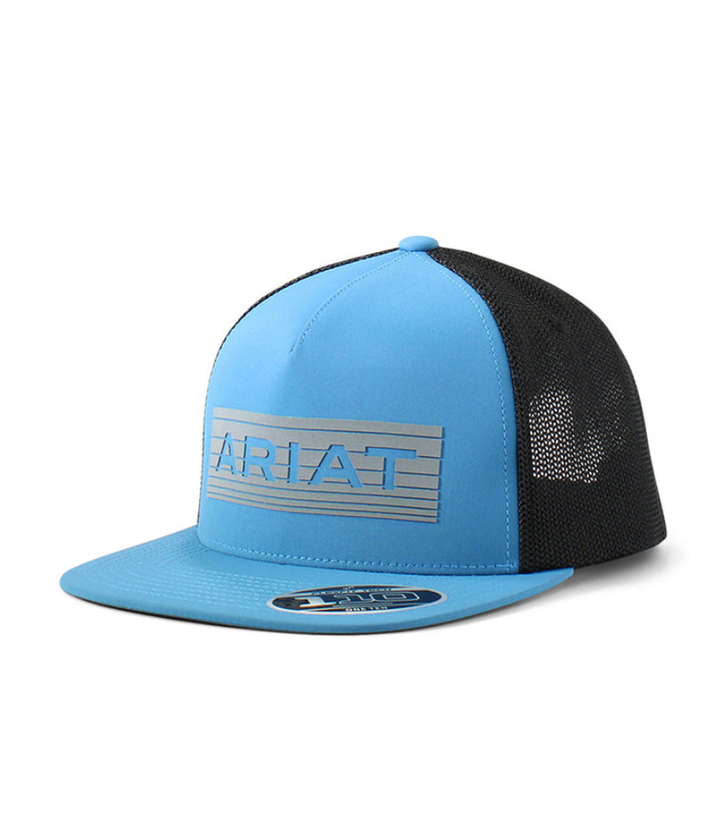 Ariat Mens Flexfit 110 Cap Snap Back Reflect Blue