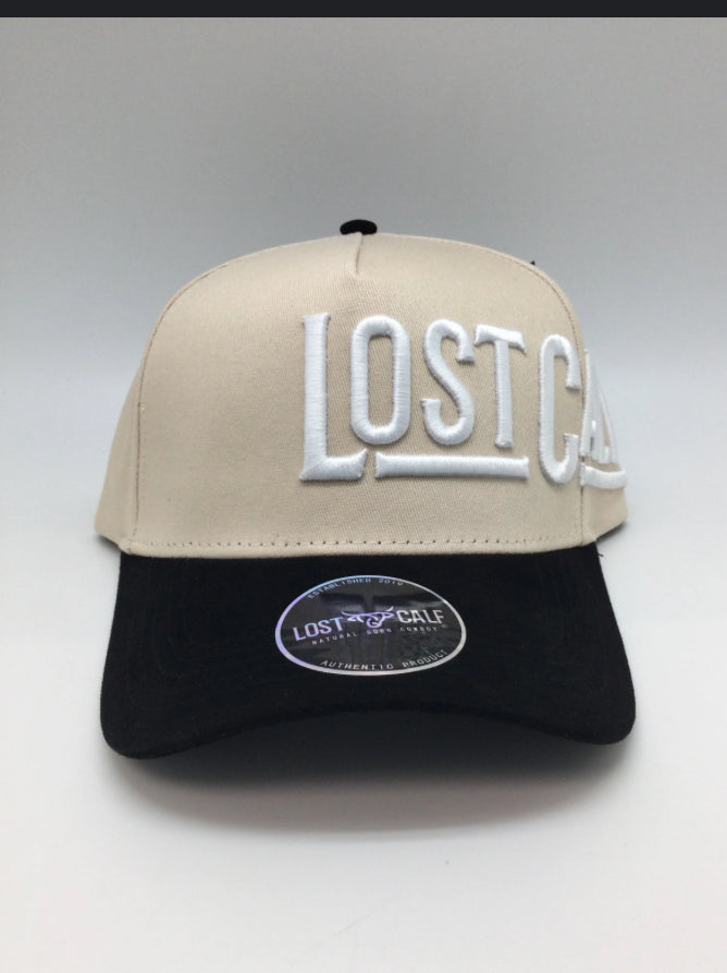 Lost calf sideways logo hat