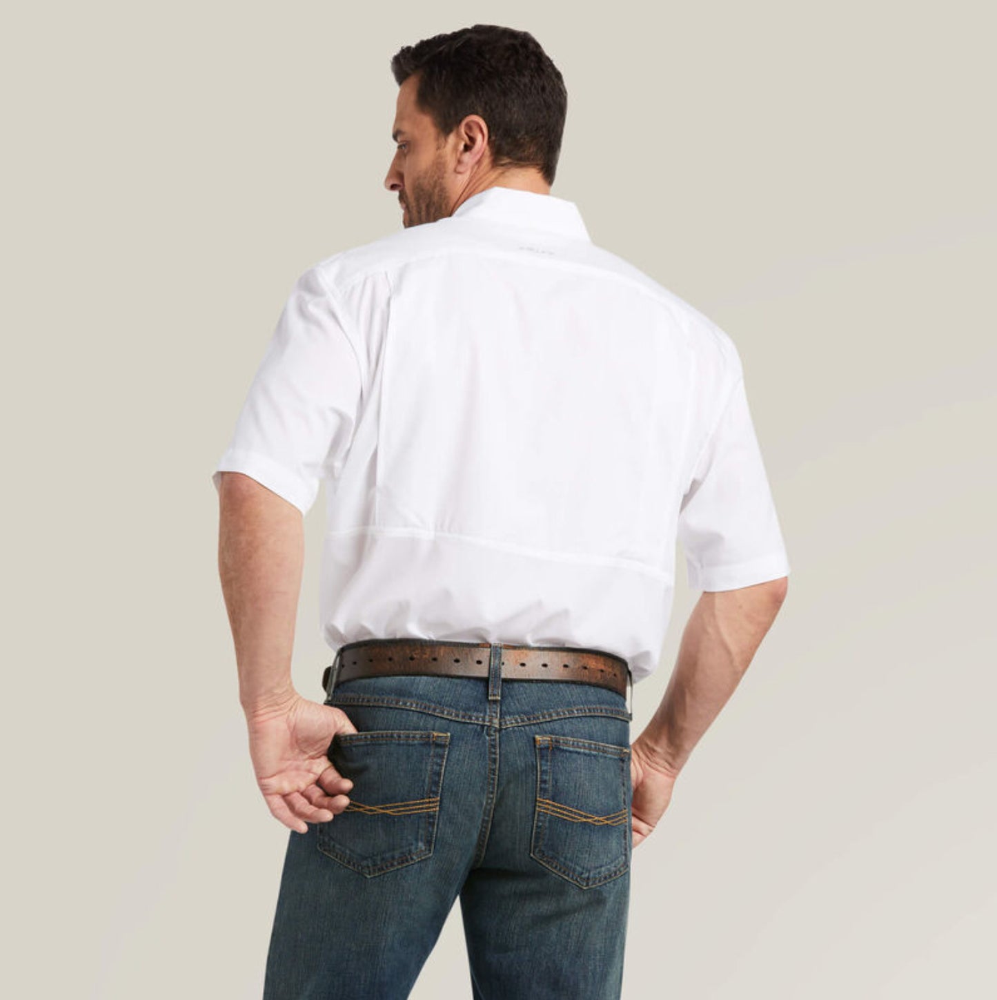 Men’s Ariat Venttek SS Shirt White