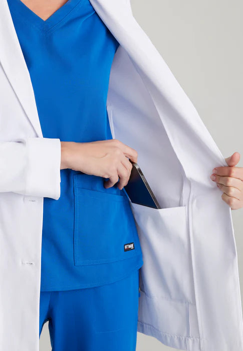 Merit 3-Pocket 30 Inch 3 Button Lab Coat