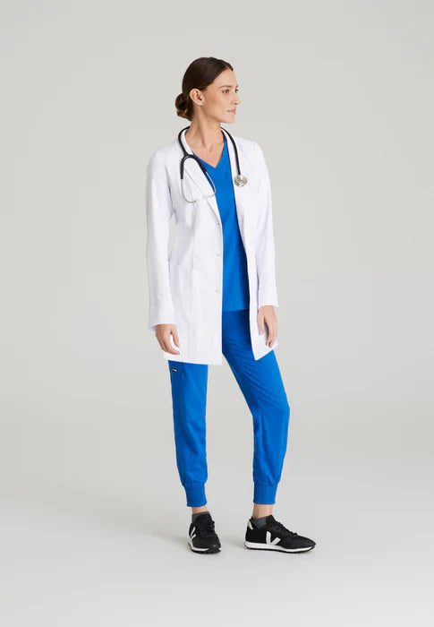Merit 3-Pocket 30 Inch 3 Button Lab Coat