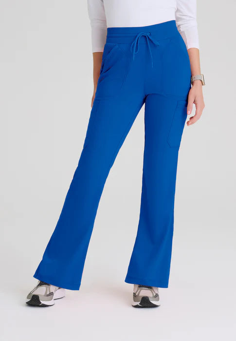 Kristi 7-Pocket Knit Waistband Fit & Flare Pant