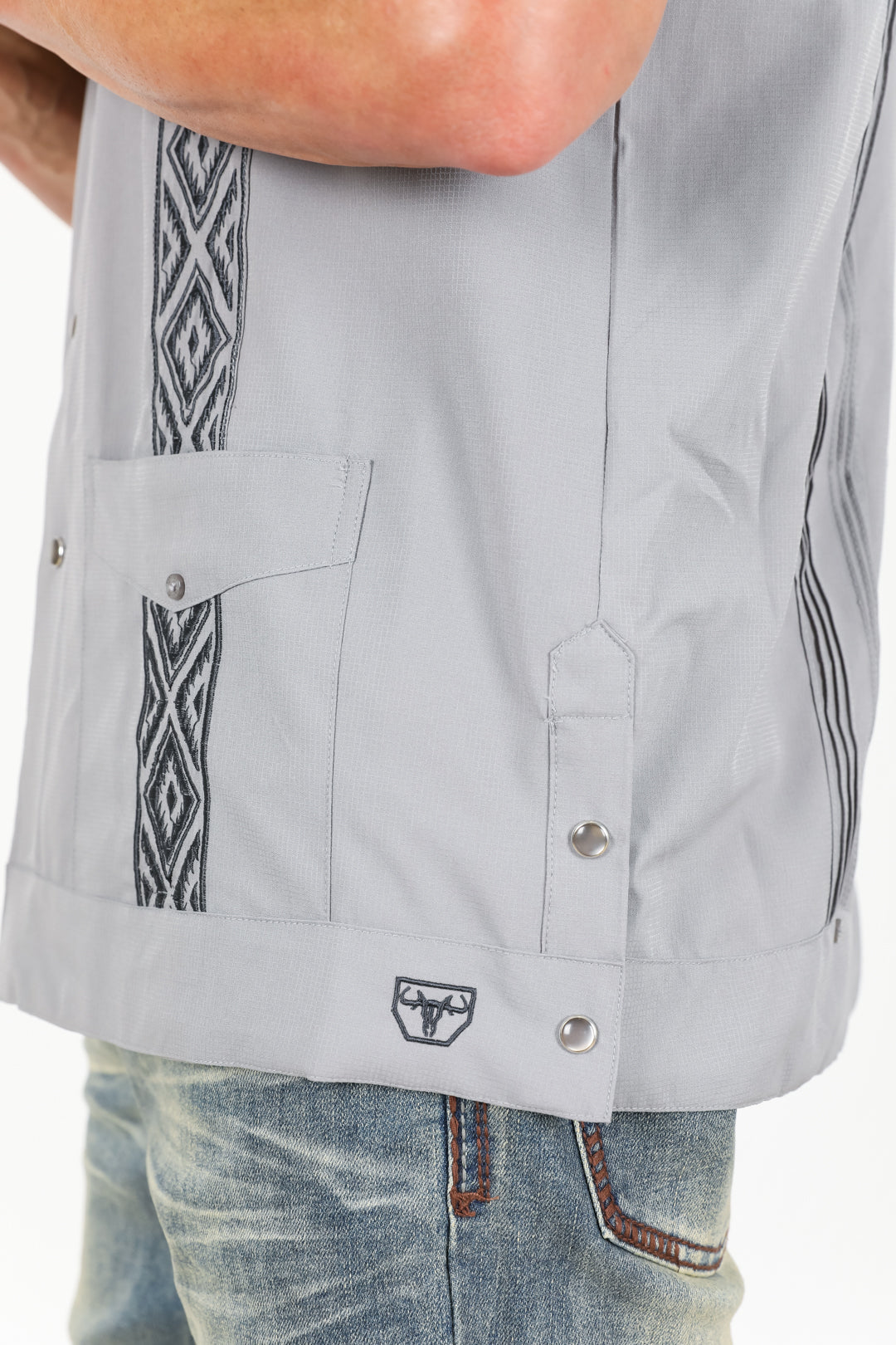 Men's Modern Guayabera Shirt
