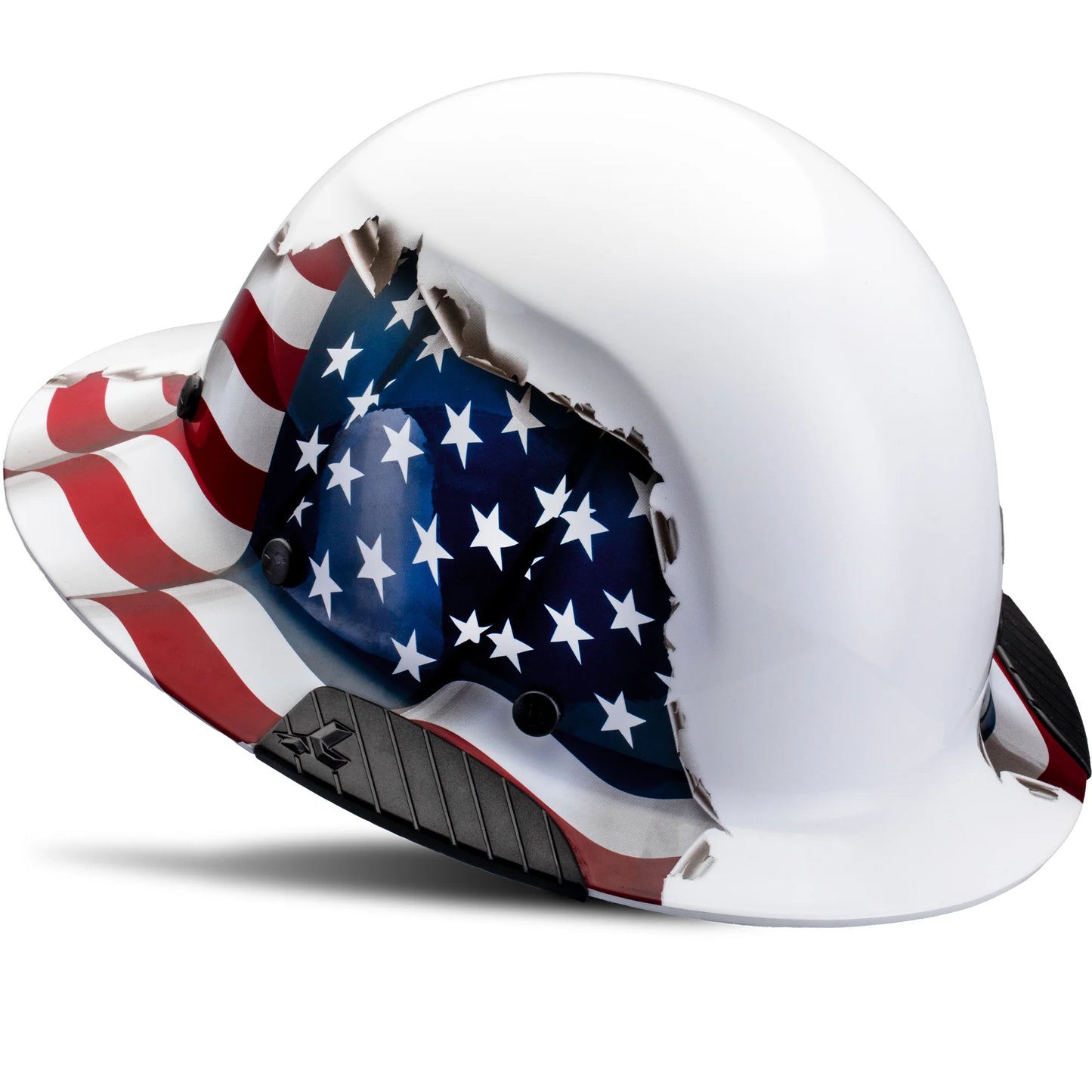 Lift DAX American Flag Full Brim Hard Hat