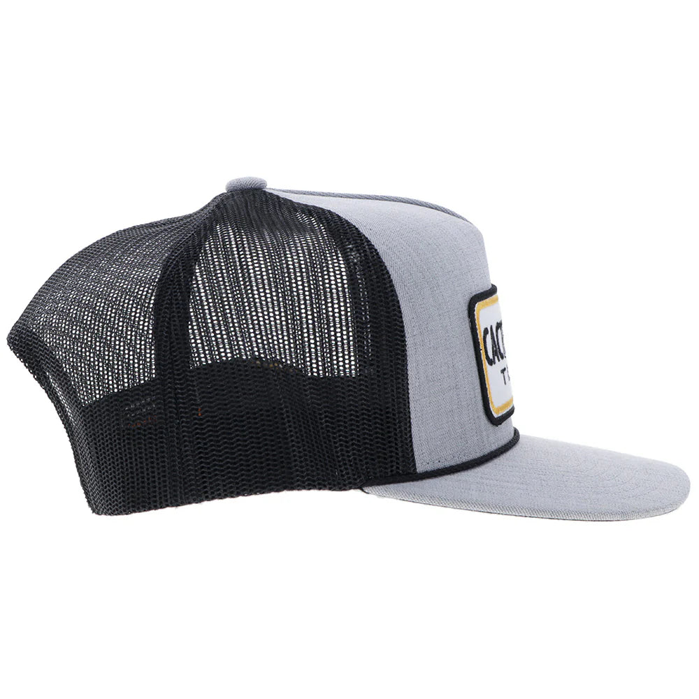 "CR116" Cactus Ropes Hat Grey/Black