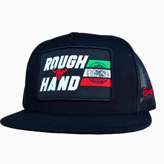 Rough hand Mexica Flat cap