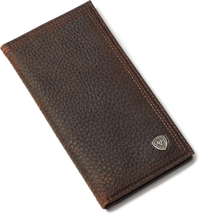 ARIAT DARK COPPER RODEO WALLET/CHECKBOOK COVER