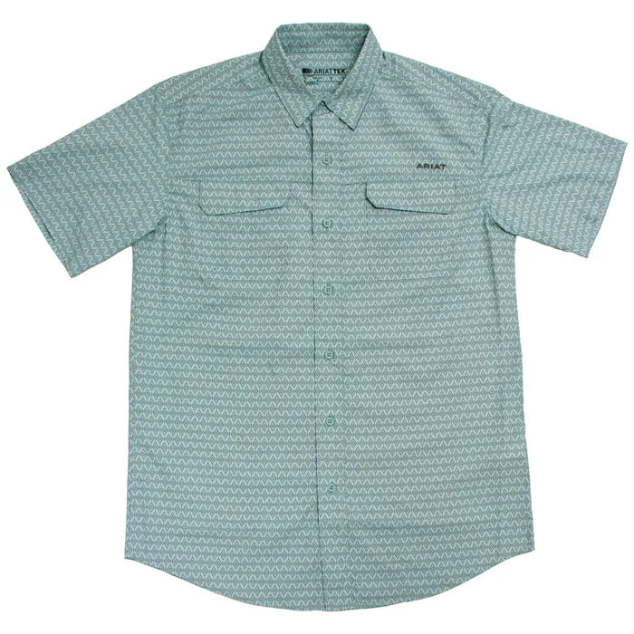 ARIAT Venttek Outbound Aqua SS SHRT