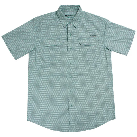 ARIAT Venttek Outbound Aqua SS SHRT