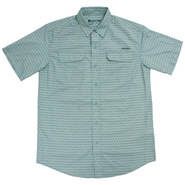 ARIAT Venttek Outbound Aqua SS SHRT