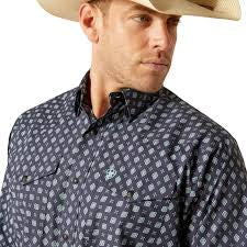 Ariat Everly SNP Mood Indigo LS SHRT