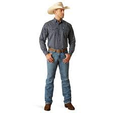 Ariat Everly SNP Mood Indigo LS SHRT