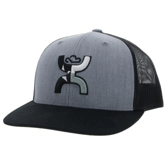 HOOEY TEXICAN HY GRY/BLK 6P TRK OSFA