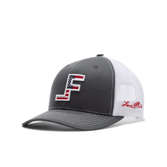 FROST LANE COURAGE GREY/AMERICAN FLAG CAP
