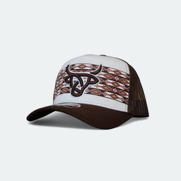 Lost Calf Kota White/Brown Curve